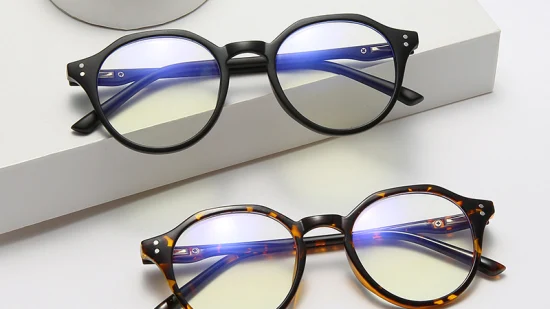 2023 Amazon Hot Selling Custom Logo Erwachsene Gaming UV400 optische Rahmen Tr90 Computer Anti-Strahlung Anti-Blaulicht-blockierende Brille